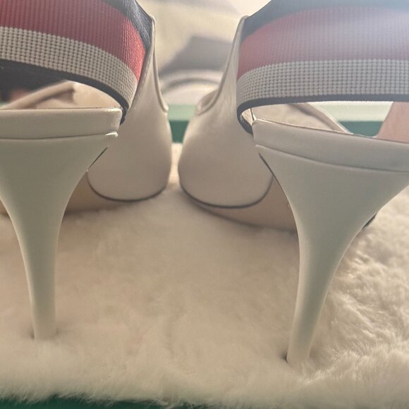 Gucci Sylvie Slingback heels sz 39.5 - Picture 4 of 6